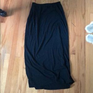 Black Maxi Skirt